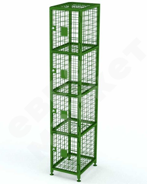 Сумочница сетчатая на 4 ячейки, серия M