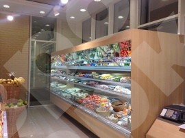 Холодильная горка Gemeni фруктовая 1250