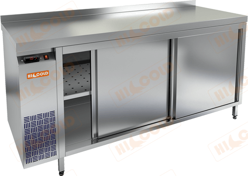 TS 18 SN Стол тепл.(+65), 2 двери купе, 1800х600х850мм