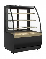 Витрина кондитерская Carboma Flandria 2 K70 VM 0,9-2 STANDARD открытая (версия 2.0) (9005-0109)
