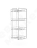 Прямой блок 4 полки (ДхГхВ) 145х145х400
