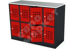 Сумочный шкаф на 8 ячеек