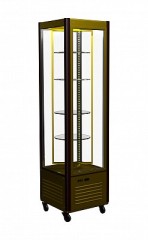 Шкаф холодильный D4 VM 400-2 (R400Свр Carboma Люкс) (0109-0102 (коричнево-золотой))