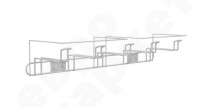 Блок из 5-ти крючков 650х185х50 мм