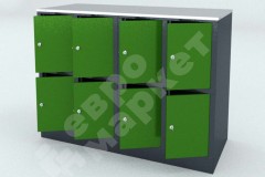 Шкаф для хранения сумок на 8 ячеек