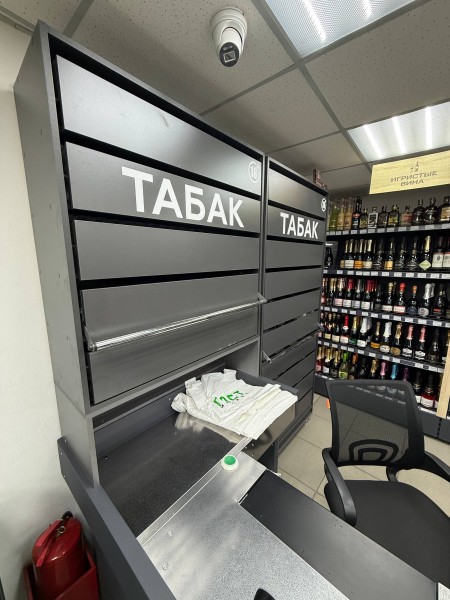 Табачный Шкаф навесной на 5 створок