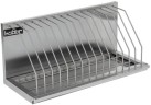 Полка настенная для крышек (на 7 крышек, нерж. сталь.) ПКК-30/35 (300х350х270)