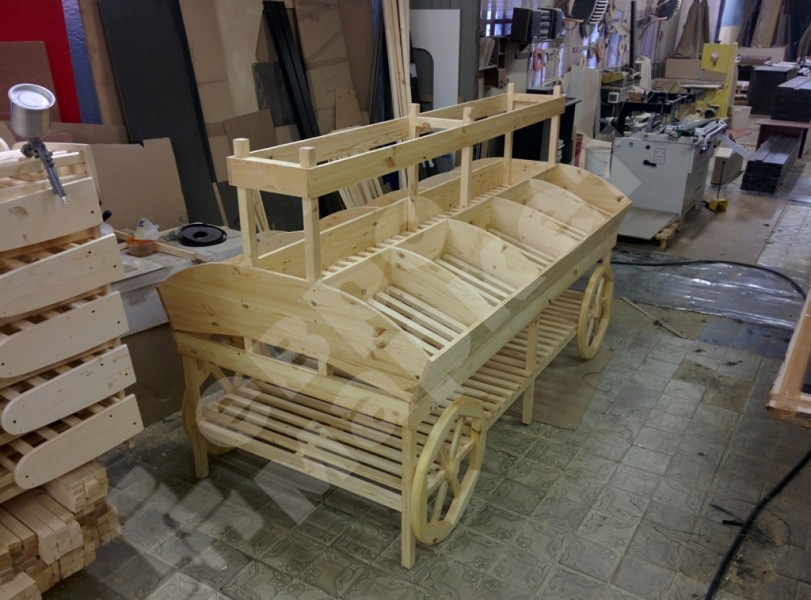 Овощной развал стеллаж декоративный EM-02.133.000 СБ