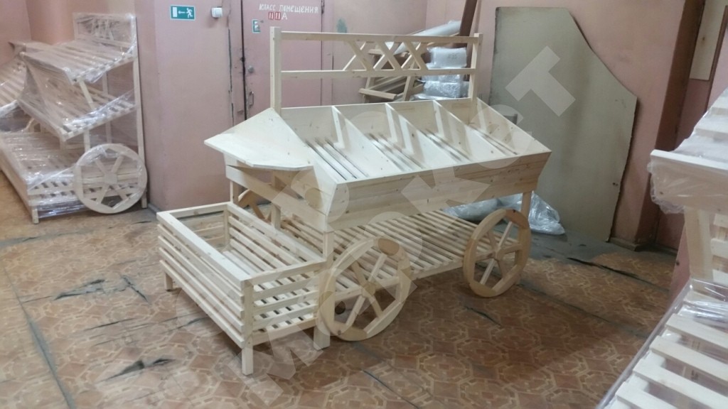 Овощной развал стеллаж декоративный EM-02.133.000 СБ