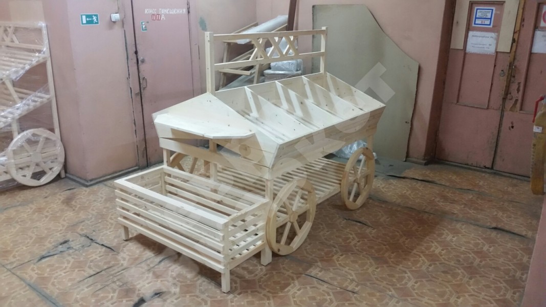 Овощной развал стеллаж декоративный EM-02.133.000 СБ