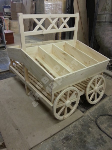 Овощной развал стеллаж декоративный EM-02.133.000 СБ