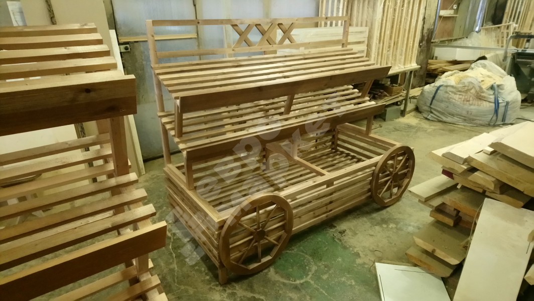 Овощной развал стеллаж декоративный EM-02.133.000 СБ