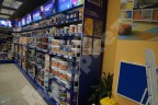 Стеллаж для продажи обоев и краски