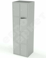 Вертикальный шкаф для сумок 8 ячеек