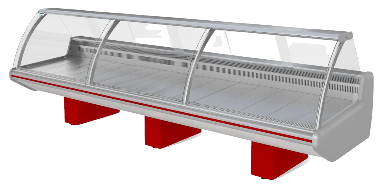 Парабель ВХС-3,75 (без боковин,ТРВ)(три тумбы)