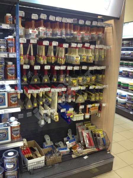 Стеллаж для кистей и валиков