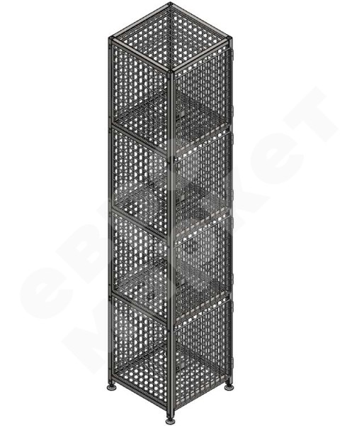 Вертикальная сумочница 4 ячейки