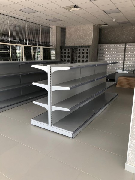 Островной стеллаж низкий