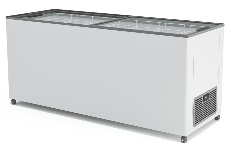 Ларь морозильный F 600 С серый