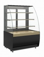 Витрина нейтральная Carboma K70 N 1,3-1 LIGHT (версия 2.0) (9005-0109)