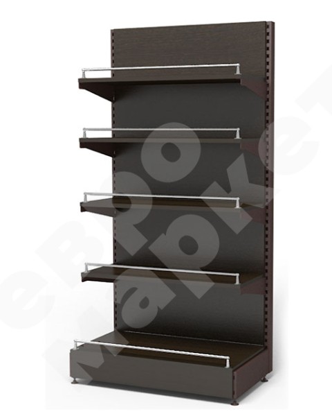 Стеллаж для вина и алкоголя с полками из ЛДСП