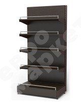 Стеллаж для вина и алкоголя с полками из ЛДСП