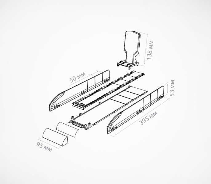 Лоток для выкладки плиточного шоколада CHOCO-TRAY