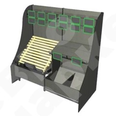 Овощной стеллаж - развал комплексный