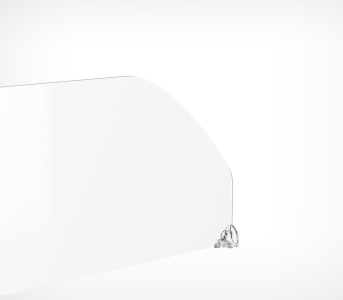 Разделитель пластиковый высотой 200 мм DIV200, длина 385 мм