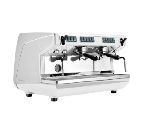 165650 Appia LIFE 2gr V 220V white+high groups+economizer Кофемашина-автомат, 2 группы (выс.), бойлер 11л, белая, 220V, экономайзер
