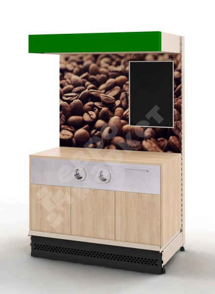 Кофе модуль Евромаркет с фризом S-975