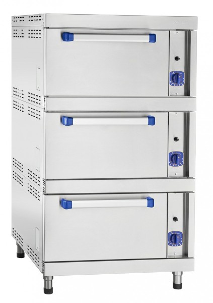 Шкаф жарочный газовый ШЖГ-3 краш.подставка, эмалир.духовка, 840*935*1500мм