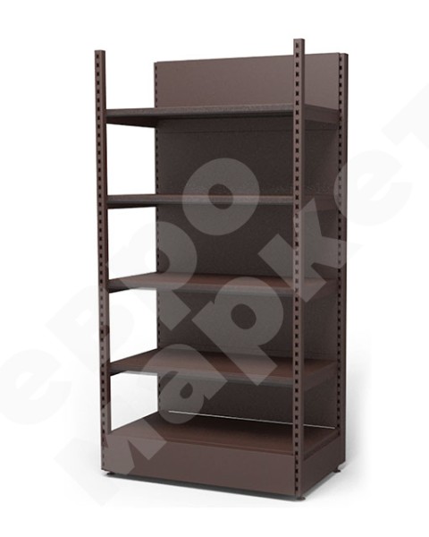 Винный стеллаж пристенный с передней стойкой