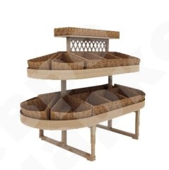 Стеллаж для хлеба островной EM-02.223.000 СБ