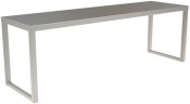 Полка настольная одноярусная (нерж. сталь  aisi 430) ПН-150/35