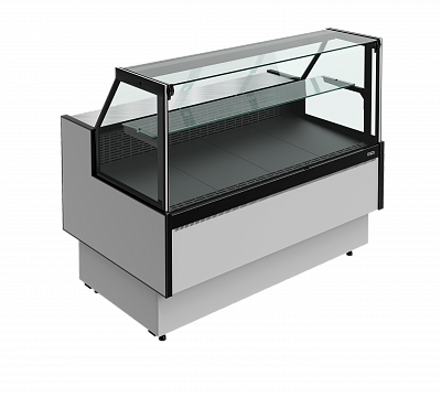 Витрина холодильная GC95 VM 1,25-1 с боковинами (версия 2.0) (9006-9005)