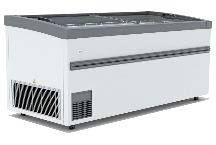 Морозильная бонета FROSTOR F 2100 ВЕ серый (с корзинами)