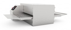 Печь электрическая для пиццы ПЭК-600, конвейерная, 1 камера 770x693,5x88 мм, +70…+315 С,  размеры конвейера 1465х652 мм, 2131x1194x612 мм, 19,073 кВт, 400В, без крыши, без основания - для установки в 2 яруса