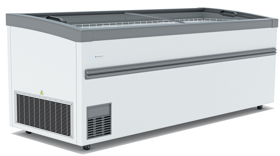 Морозильная бонета FROSTOR F 2500 ВЕ серый (с корзинами)