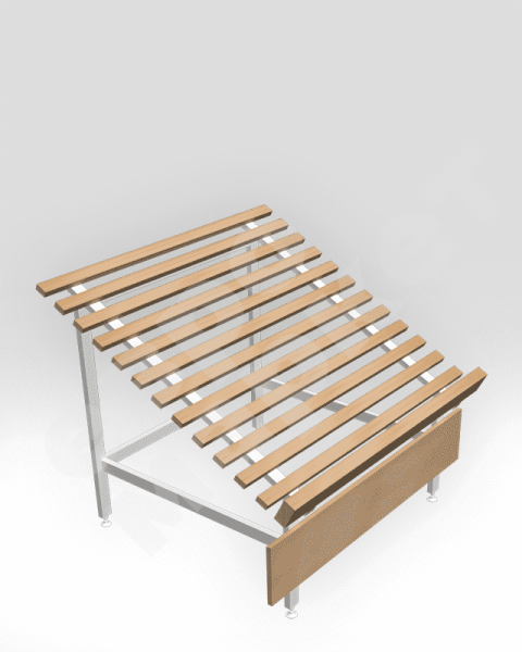 Овощной развал с деревянными рейками EM-03.117.000 СБ