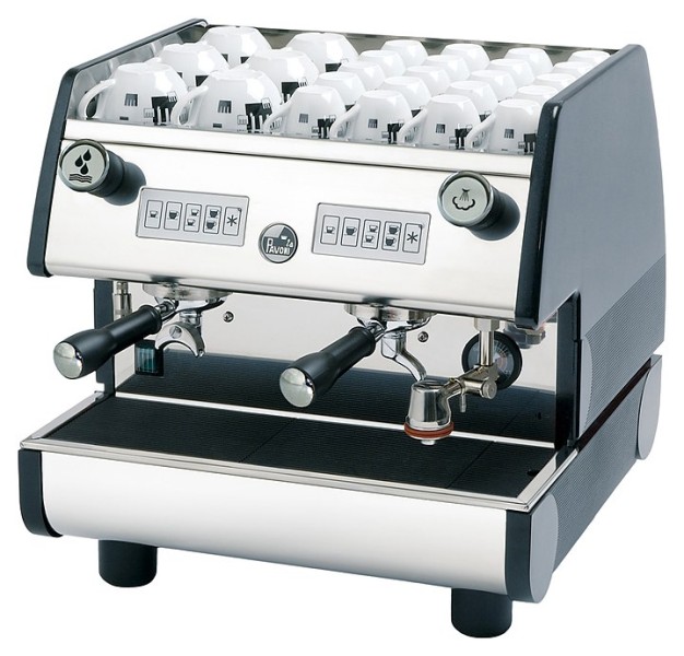 La Pavoni PUB2VN2041EU Кофемашина автомат, компактная, 2 группы, цвет - черный, объем бойлера 6 л, 220В.