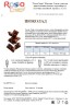 Смеси сухие для мягкого мороженого и молочных коктейлей RossoCream (Шоколад), 1 кг