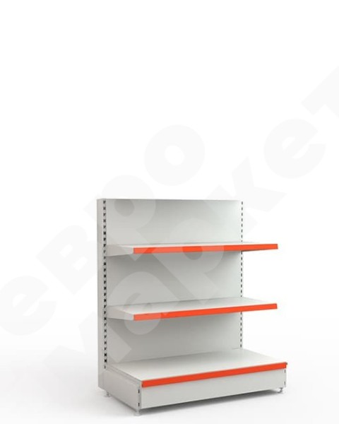 Стеллаж торговый пристенный малый