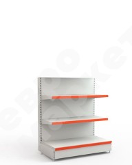 Стеллаж торговый пристенный малый