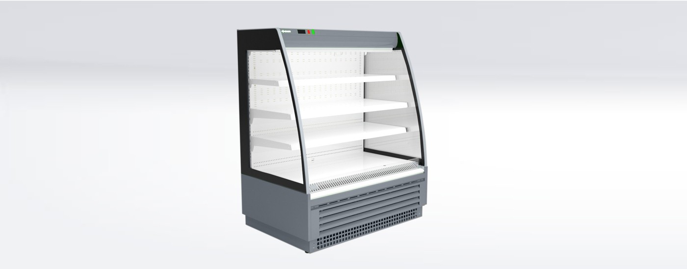 Горка холодильная SOLO SML 1875 (С БОКОВИНАМИ)