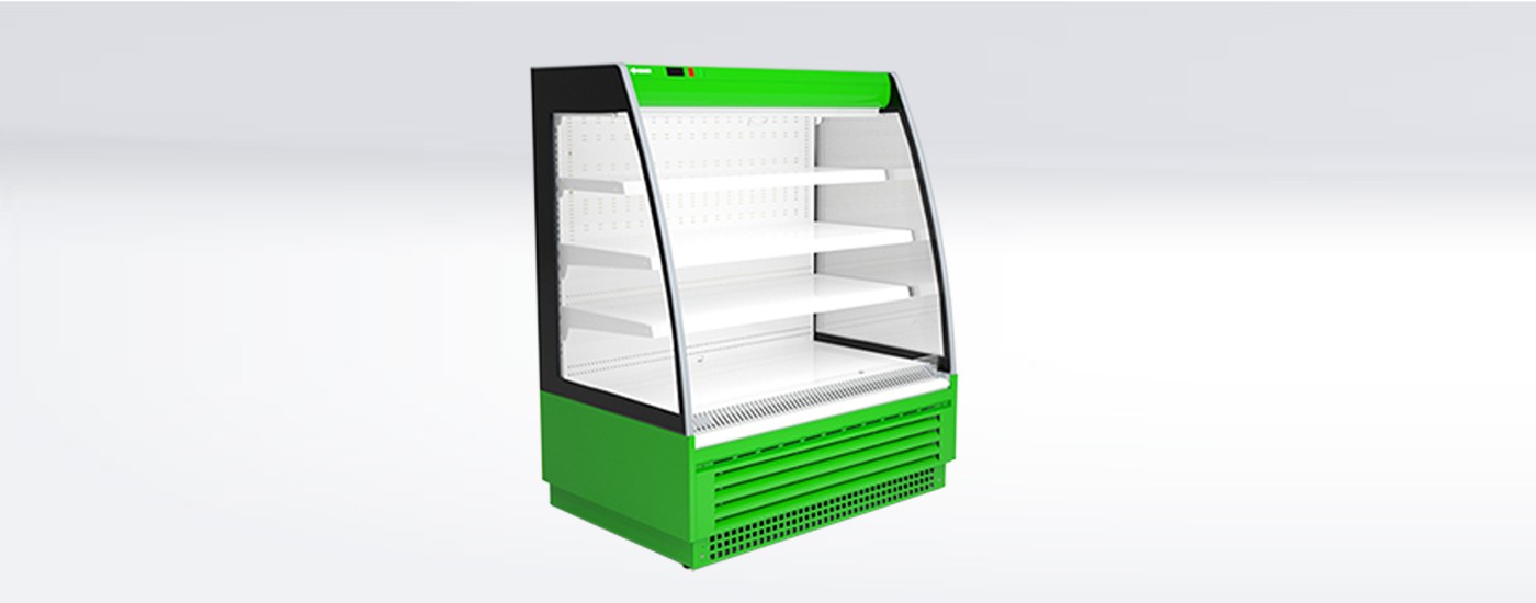 Горка холодильная SOLO SML 1875 (С БОКОВИНАМИ)