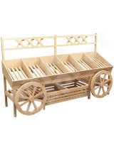 Арт. F007. Развал для овощей и фруктов с накопителем EM-02.107.000 СБ