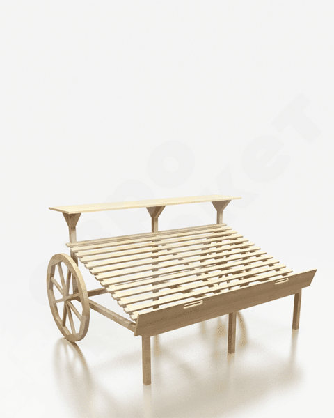 Арт. F006.Развал для овощей и фруктов с наклоненной полкой EM-02.106.000 СБ