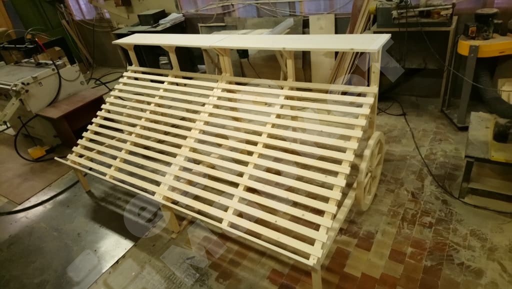 Арт. F006.Развал для овощей и фруктов с наклоненной полкой EM-02.106.000 СБ