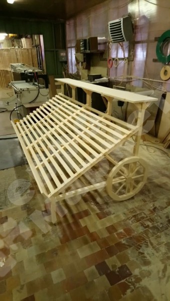 Арт. F006.Развал для овощей и фруктов с наклоненной полкой EM-02.106.000 СБ